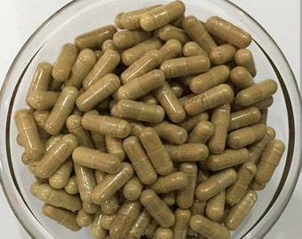 Biologische paardenbloemwortel 500 mg vegetarische capsules, geen vulstoffen of bindmiddelen