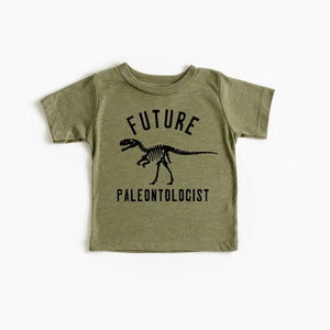 Future Paleontologist tee // Kids Dino Tee // Kids Dinosaur Tee // Dinosaur Birthday Shirt // Toddler Dinosaur Shirt