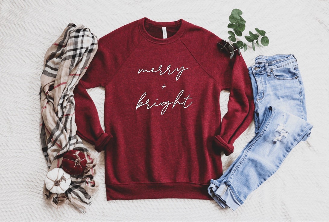 merry and bright sweater