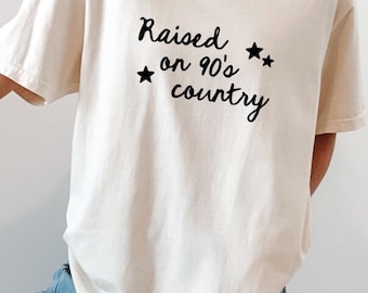 90's Country Music Shirt - Women's Comfort Colors Tee