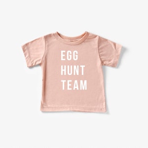 Kids Easter shirt // Egg Hunt Team shirt // Toddler Easter shirt