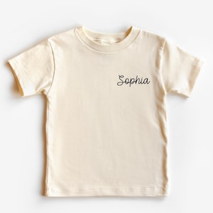 Kids Name Tshirt // Personalized Name Shirt for Kids // Girl Boy Name Shirt