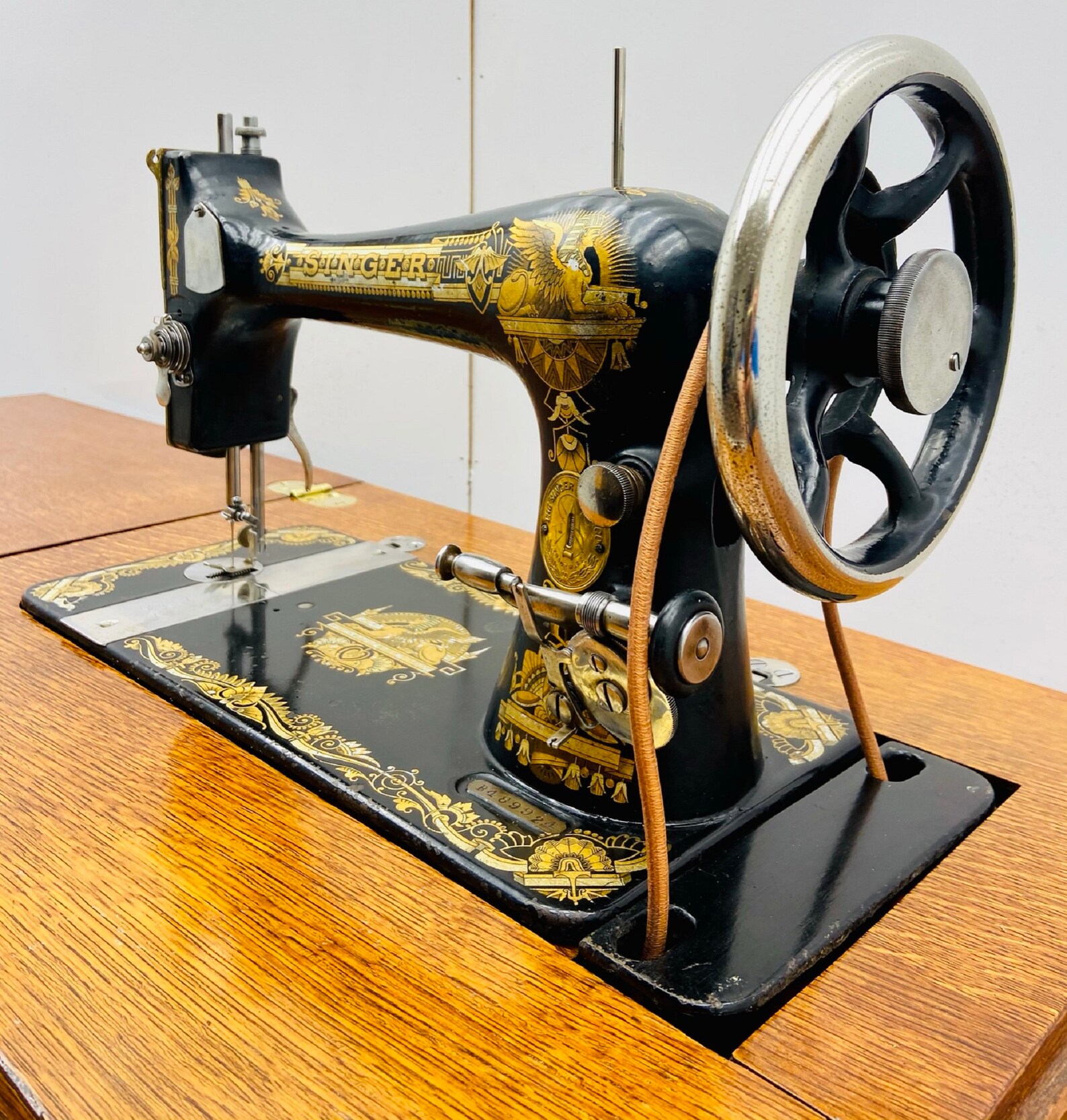 1904 Singer SPHINX Model 27 Sewing Machine with 5 Etsy