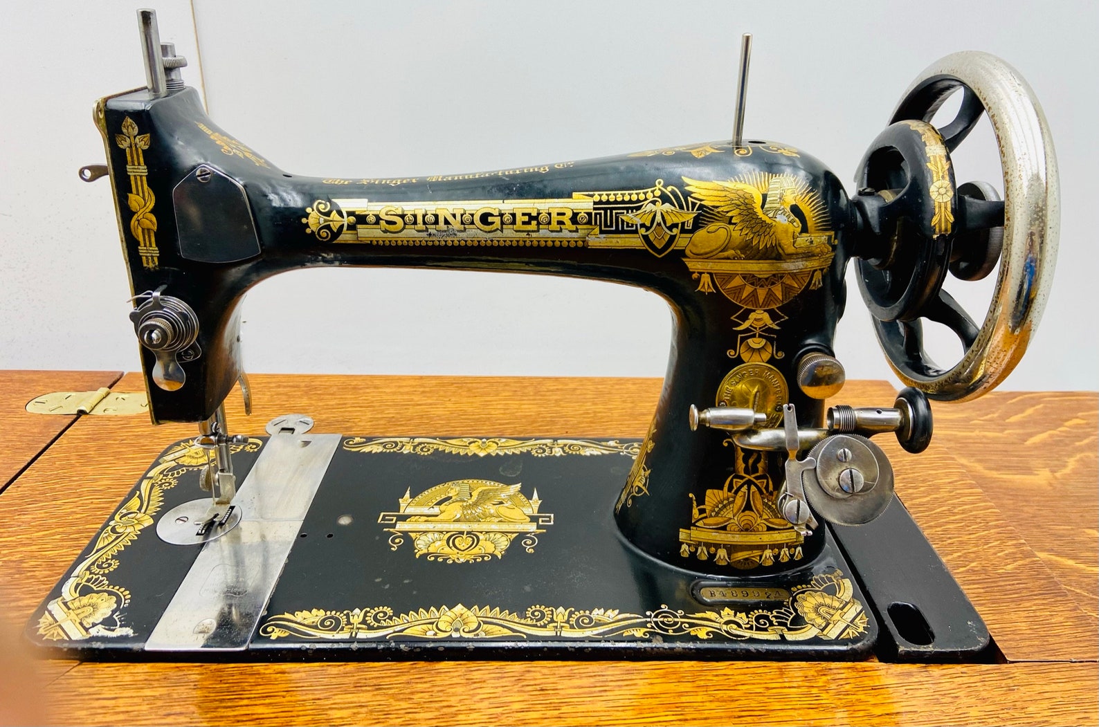 1904 Singer SPHINX Model 27 Sewing Machine with 5 | Etsy