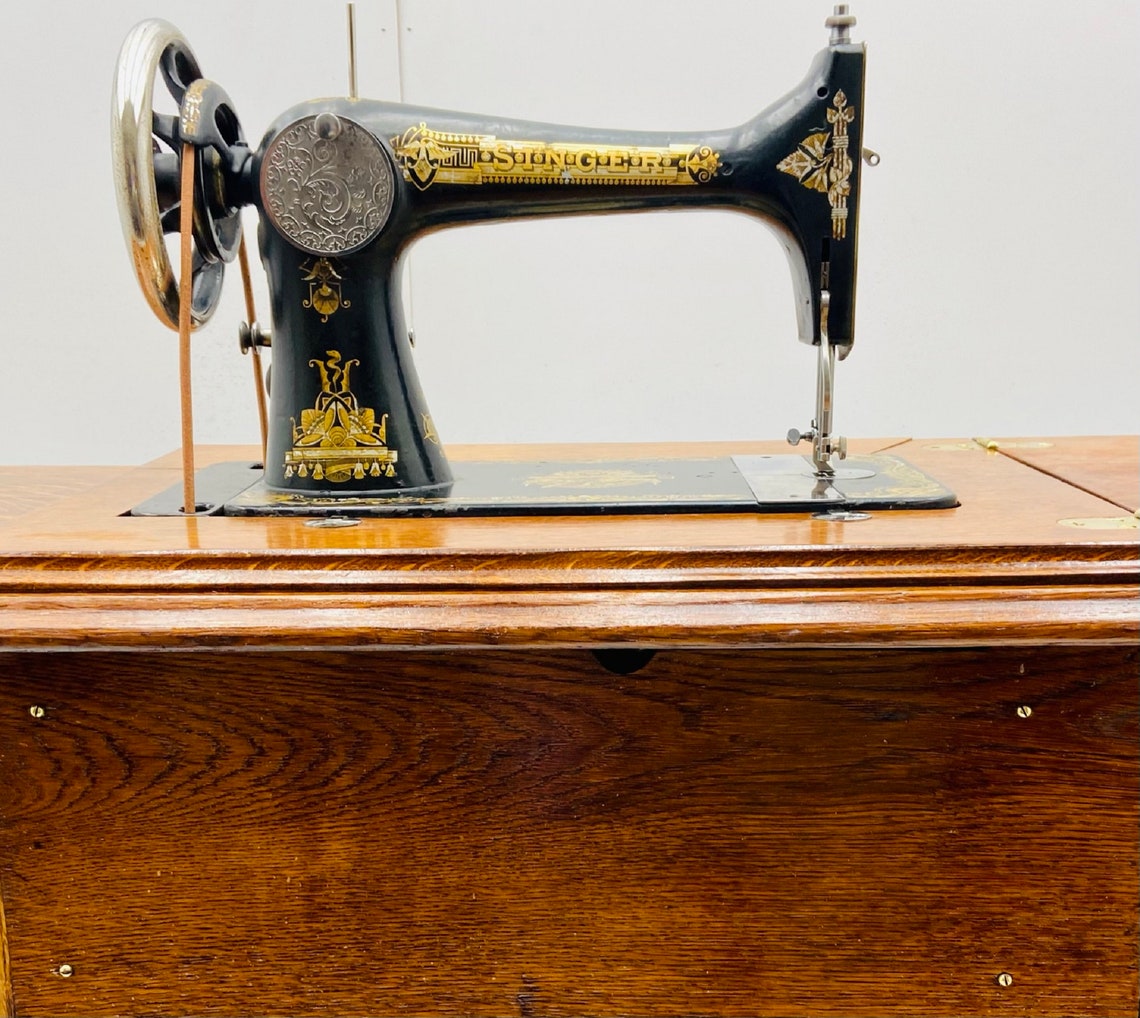 1904 Singer SPHINX Model 27 Sewing Machine with 5 Etsy