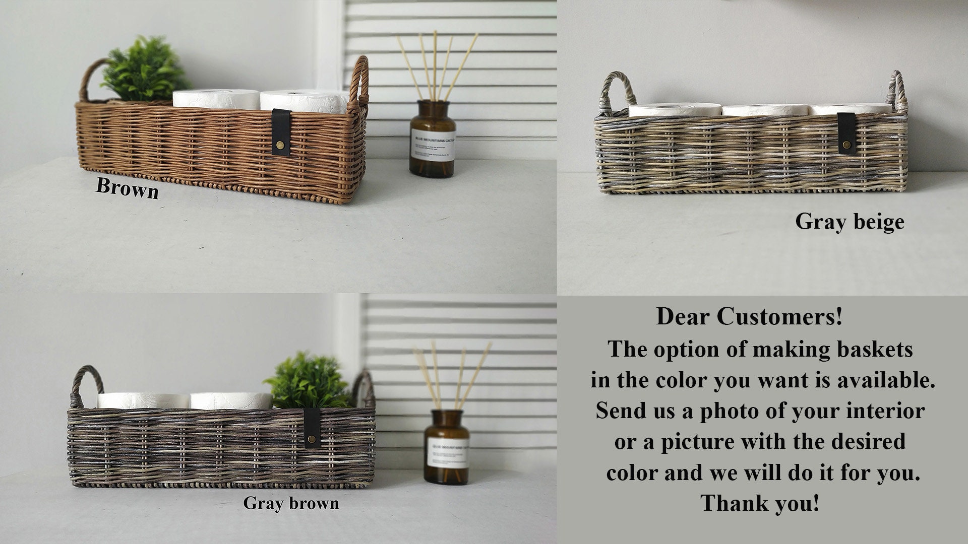 Aufbewahrungskörbe für Bad Aufbewahrungsbehälter Set von 3 | Etsy