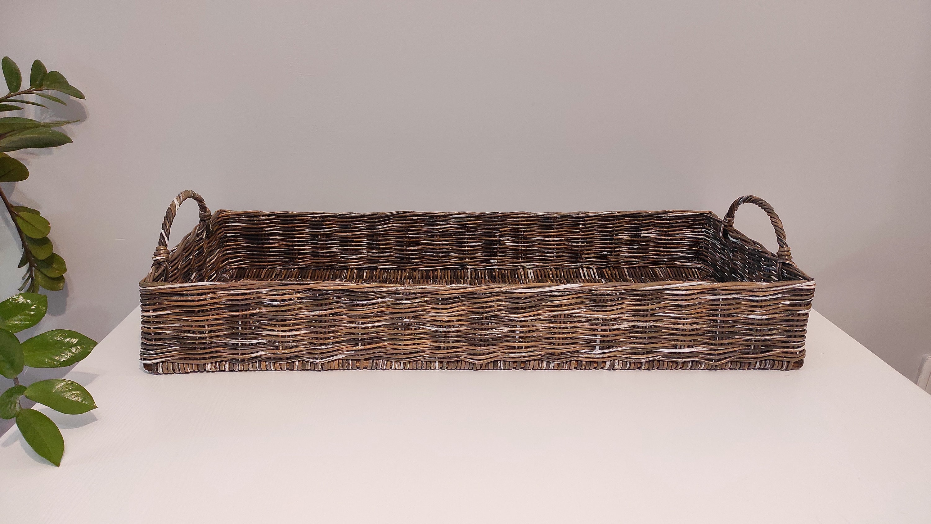 Extra Long Basket for Shelf Narrow Storage Box Pantry Etsy UK