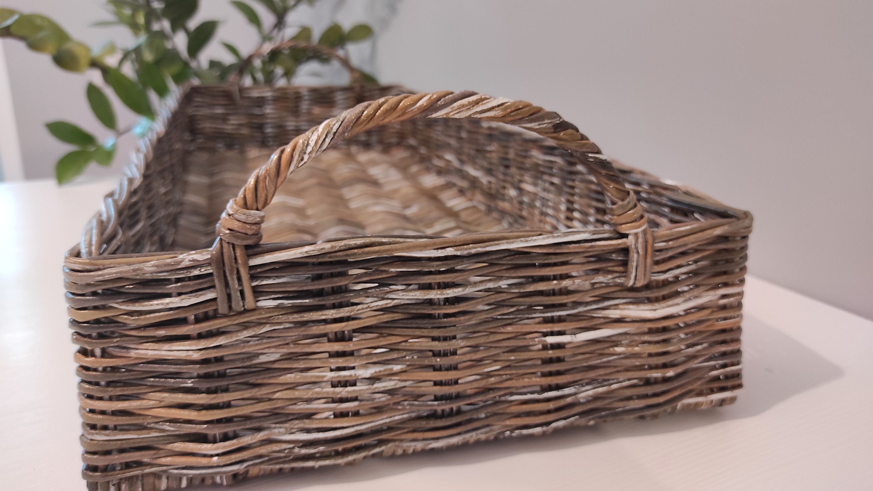 Extra Long Basket for Shelf Narrow Storage Box Pantry Etsy UK