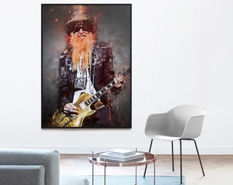 Billy Gibbons Etsy