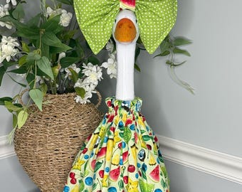 Porch Goose Outfit - Dress and Oversized Bow