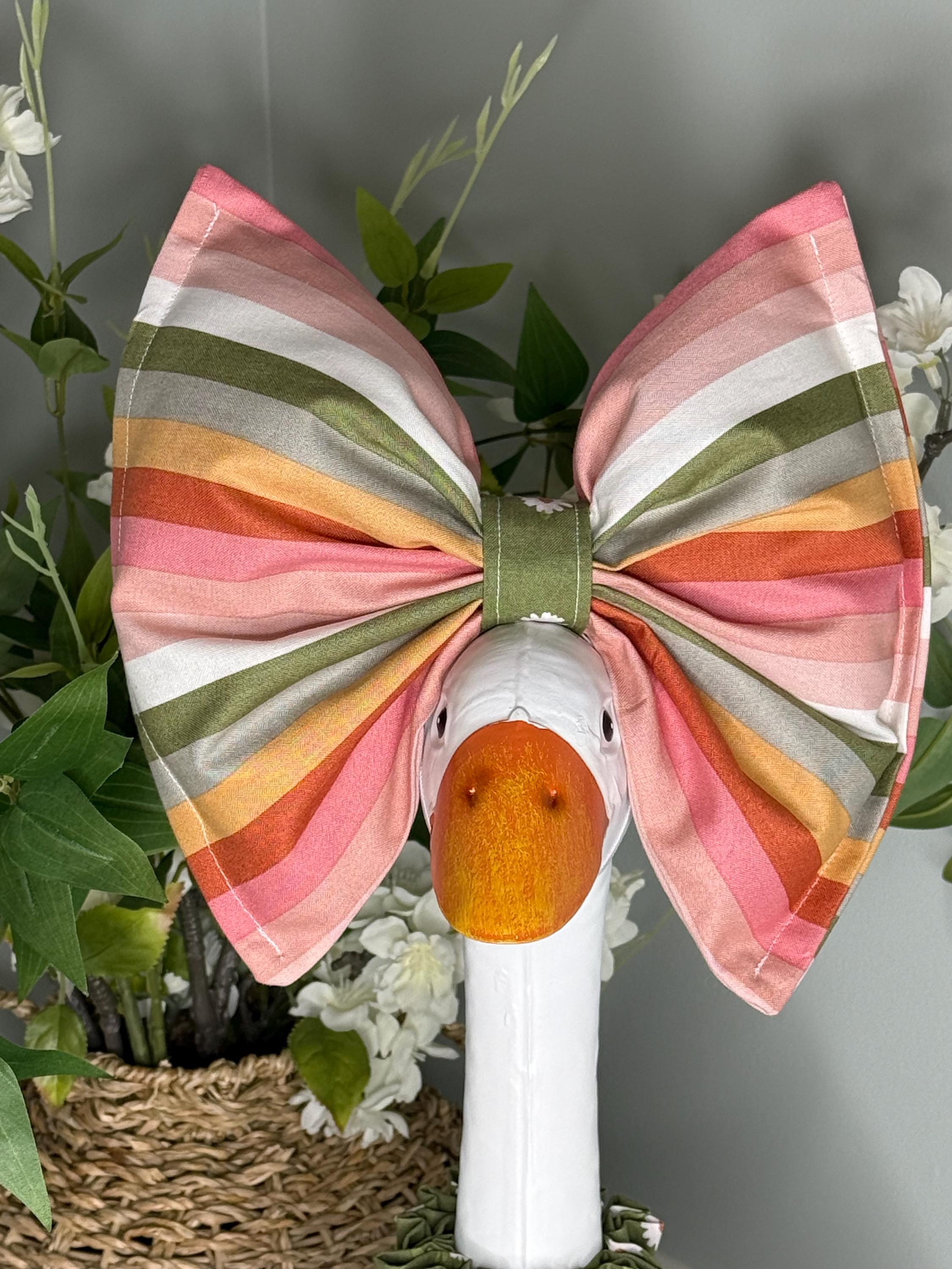 Porch Goose Outfit - Dress and Oversized Bow - Pretty as a Daisy ...