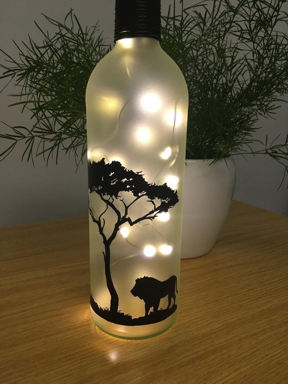 Bottle on sale light design