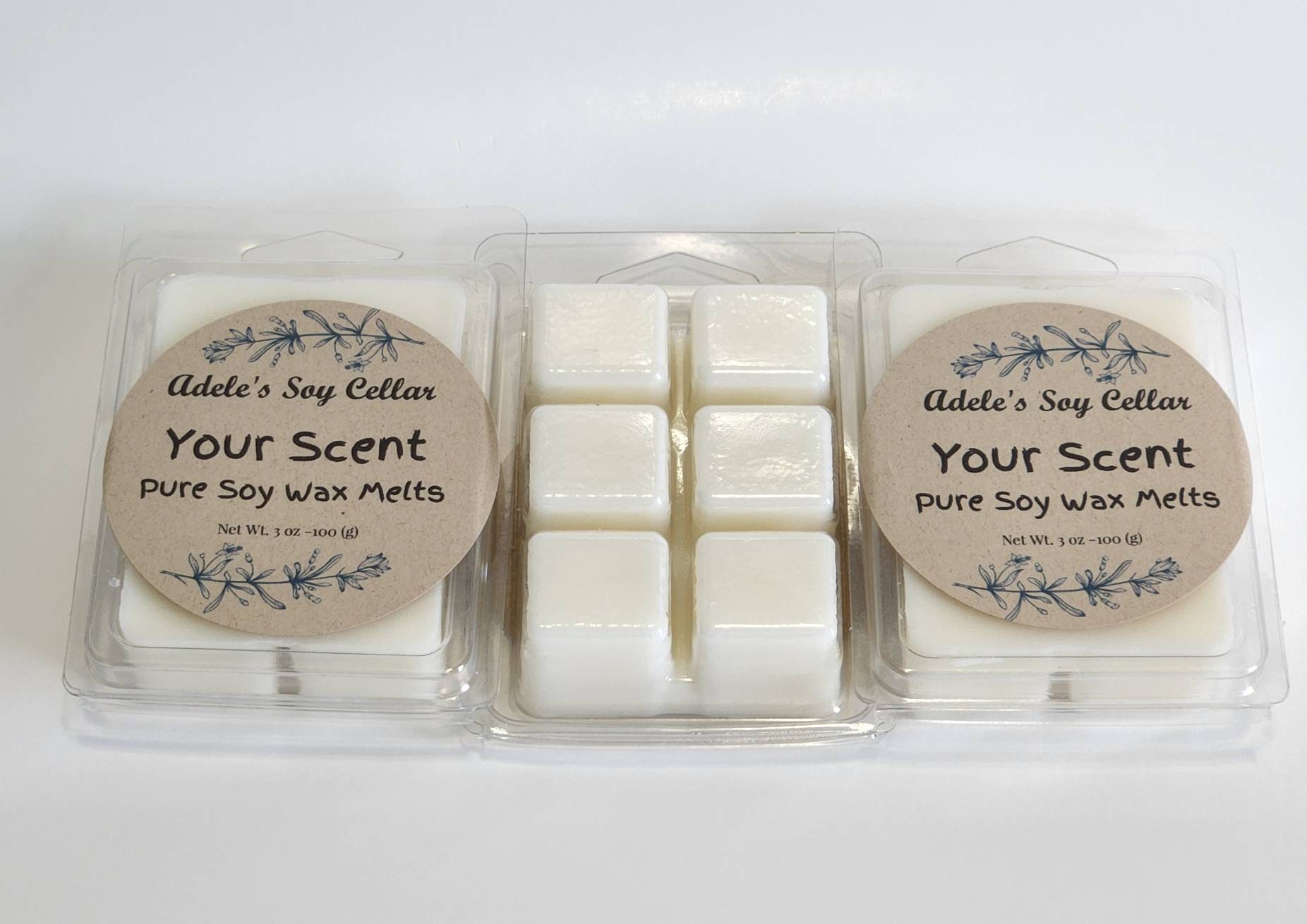 Coconut soy wax melts | Choose your scent