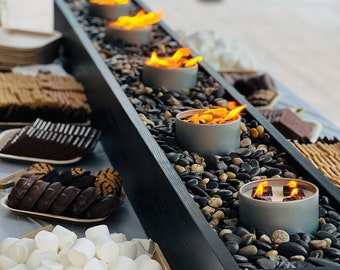 City Bonfire - Portable reusable mini bonfire. Perfect for S'mores! - Ships same day by 2 PM!