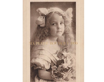 Carte postale vintage ∙ Grete Reinwald ∙ Portrait
