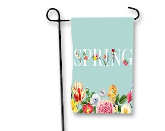 Spring Flowers Yard Flag