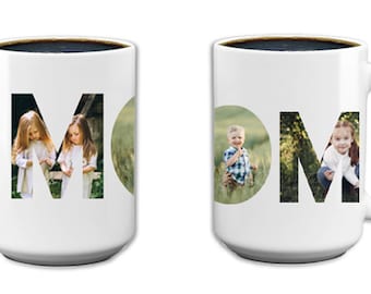 Custom Photo MOM Mug - 15oz Ceramic Mother's Day Gift