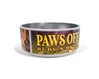 Personalized Stainless-Steel Pet Bowl (32oz)