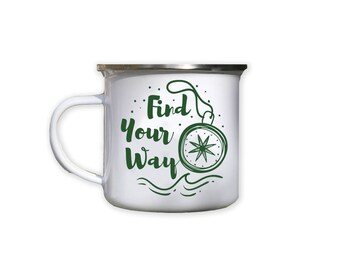 Find Your Way Camping Mug