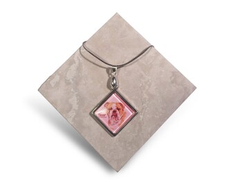 Glass Tile Neclace