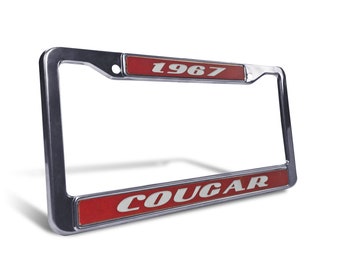 Custom Text License Plate Frame