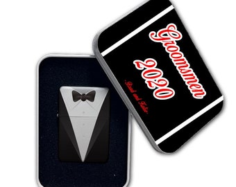 Groomsmen (Tuxedo Style) Gift Lighter