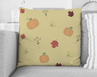 Personalized Fall Season Pillow