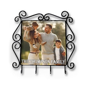 Custom Photo Key Rack