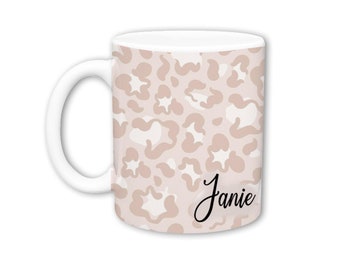Animal Print Personalized Mug