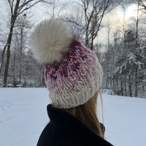 One-of-a-Kind Women’s/Teen & Kids Wool Fair Isle Hat