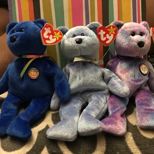 Gloryusaamericalibearty Ty Beanie Babies W Hang Tags Etsy