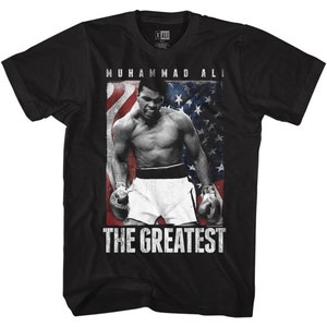 Muhammed Ali Americali Schwarz T-Shirt