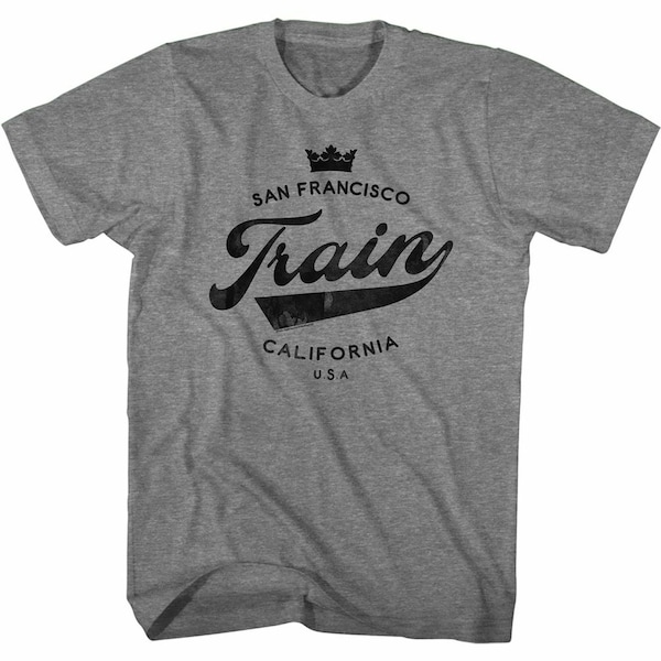 Train Band Crown Graphite Heather Adult T-Shirt