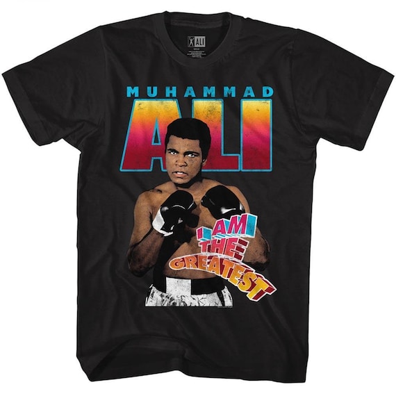 T-Shirt Sportiva Autentica Di Muhammad Ali Cassius Clay S M L XL - Foto 8