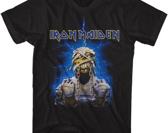 Iron Maiden Mumia Eddie svart t-shirt
