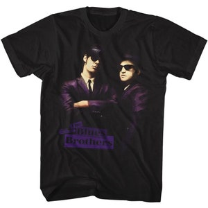 The Blues Brothers Placards Black T-Shirt