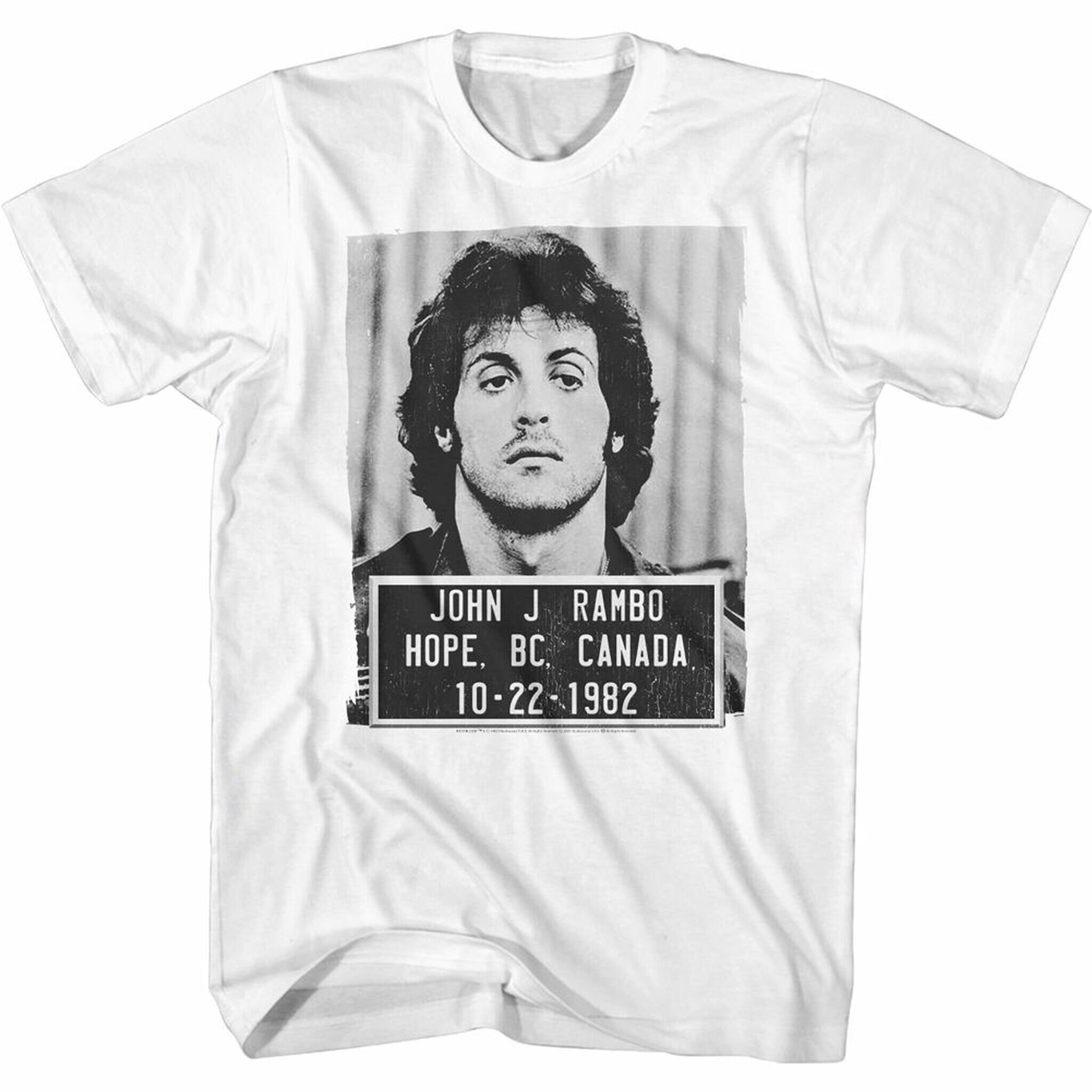Discover Rambo Rambo Mugshot T-Shirt