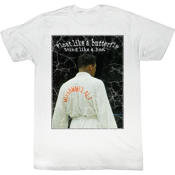 Muhammad Ali Champ White Adult T-shirt