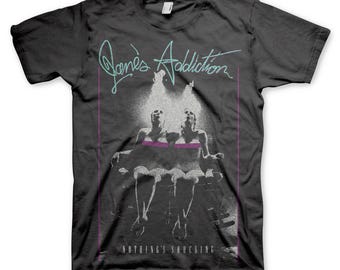 Vintage Janes Addiction Nothing's Shocking Black Large T Shirt