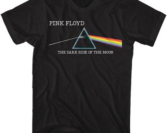 Pink Floyd Shirt Concert 1973 Vintage Pink Floyd T-shirt Men Dark