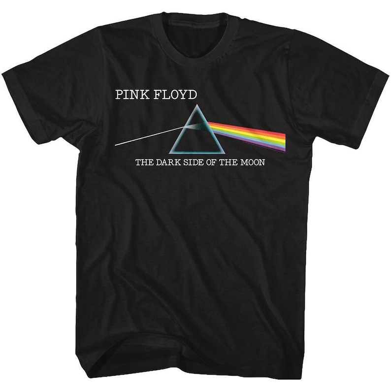 Pink Floyd Dark Side Of The Moon Redux Black Adult T-Shirt