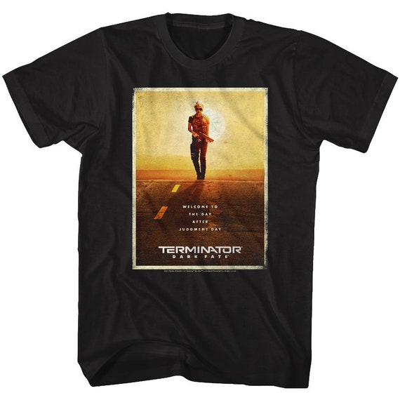 Terminator Dark Fate Dark Fate Poster Black Adult T-shirt - Etsy