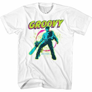 Army Of Darkness Shop Smart Light Blue Heather T-Shirt