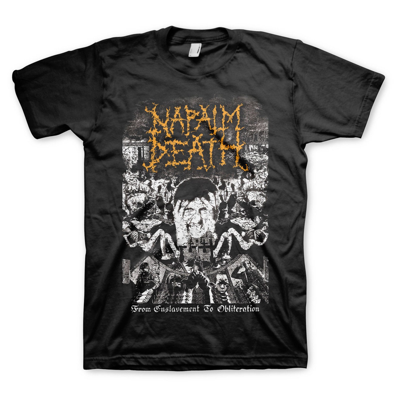 Napalm Death From Enslavement to Obliteration T-shirt - Etsy