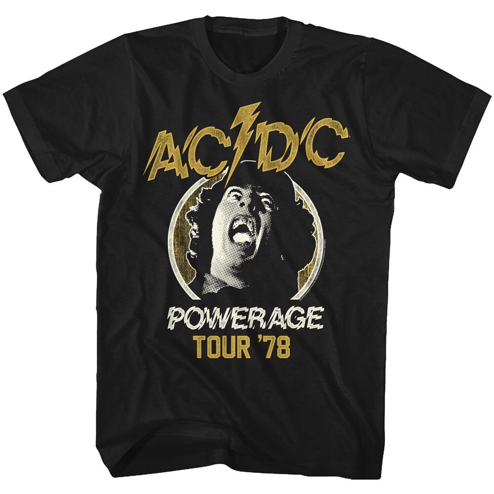 Buy Acdc Powerage Shirt Online In India - Etsy India
