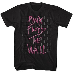 Pink Floyd Classic The Wall Black Adult T-Shirt