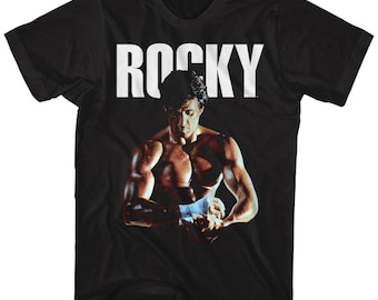 Rocky Fist Tape Black T-Shirt