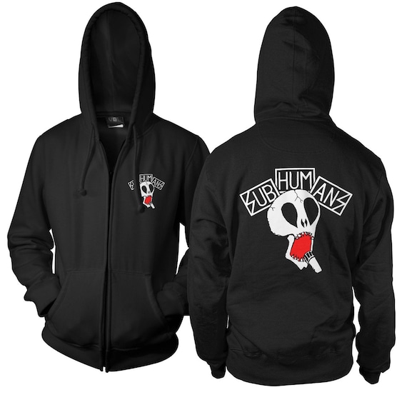 Subhumans hoodie hotsell