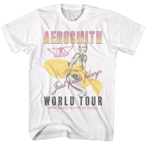 エアロスミス Tシャツ L ジャストプッシュプレイTシャツ バンドTシャツ新品 エアロスミス Tシャツ L ジャストプッシュプレイTシャツ バンドT