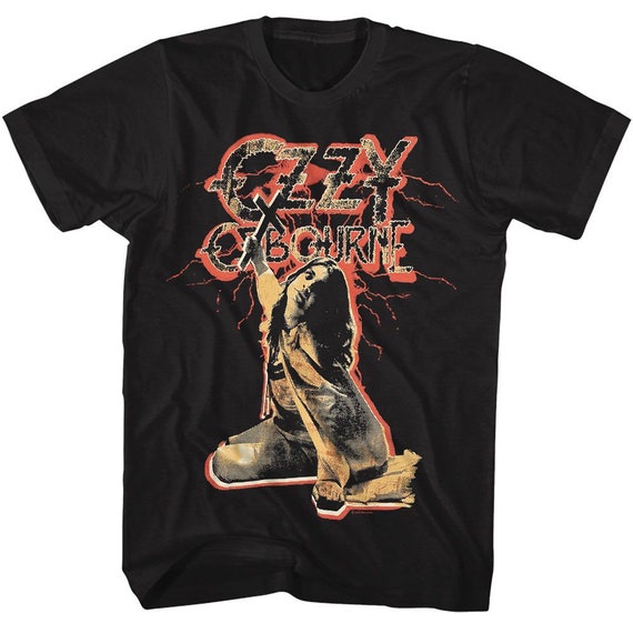 Ozzy Osbourne プリントTシャツXLサイズ 90's CRONIES ''OZZY OSBOURNE'' 両面プリント Tシャツ ブラック